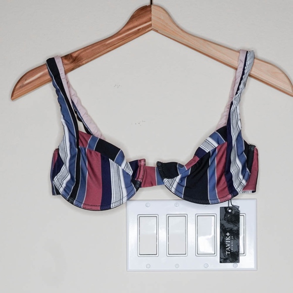 Tavik Women's stripe bikini - Picture 2 of 5